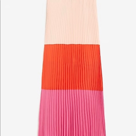 NWT Express High Waisted Pleated MIDI Skirt - Picture 6 of 7